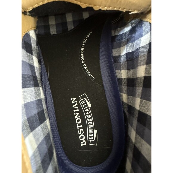 Bostonian Nantasket Mid Mens Dress Boot Dark Tan Leather Retro  US Size 9.5 M - Picture 4 of 5